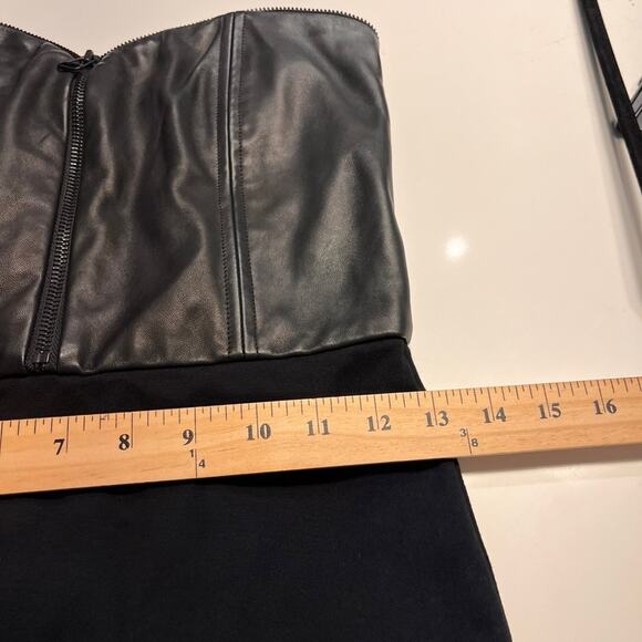 Alice + Olivia Black Strapless Dress - Picture 9 of 10